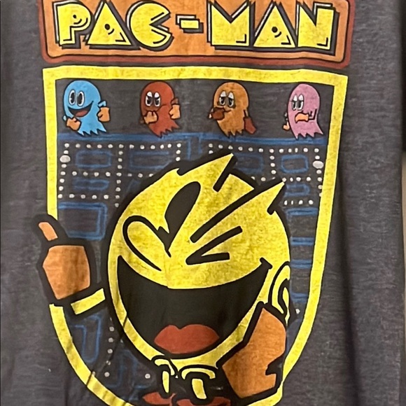 Yellow and Gray Graphic Relaxed T-Shirt - Picture 3 of 4